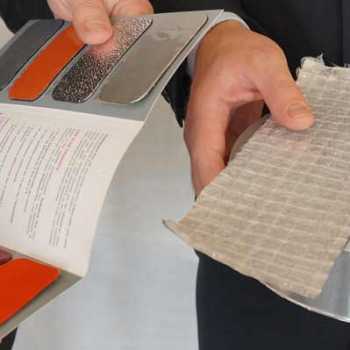 Some of our products: Aluminium, laminates and lacquered material.