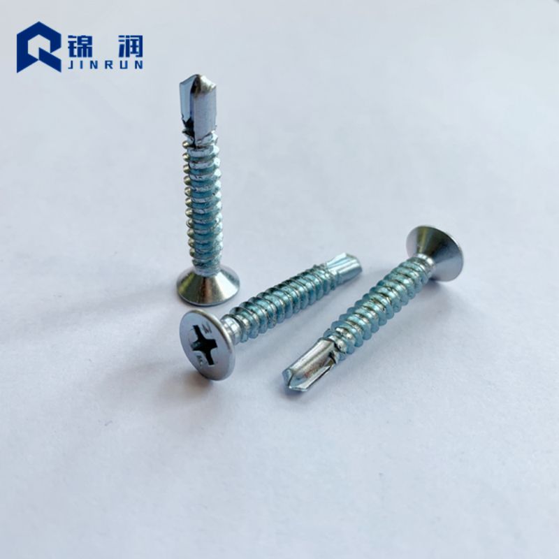 DIN 7504N Flat Head Phillips Self Drilling Screw